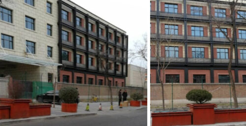 N. Korean embassy “hotel” nears completion in Beijing, pictures show