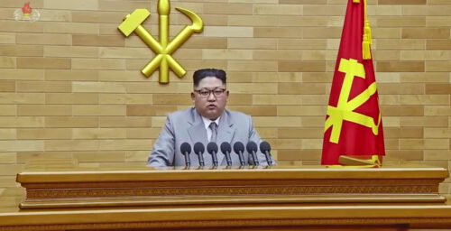 Kim Jong Un sends nuclear warning to U.S., but overture to South Korea