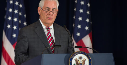 Tillerson: Kim Jong Un’s change in posture was dramatic