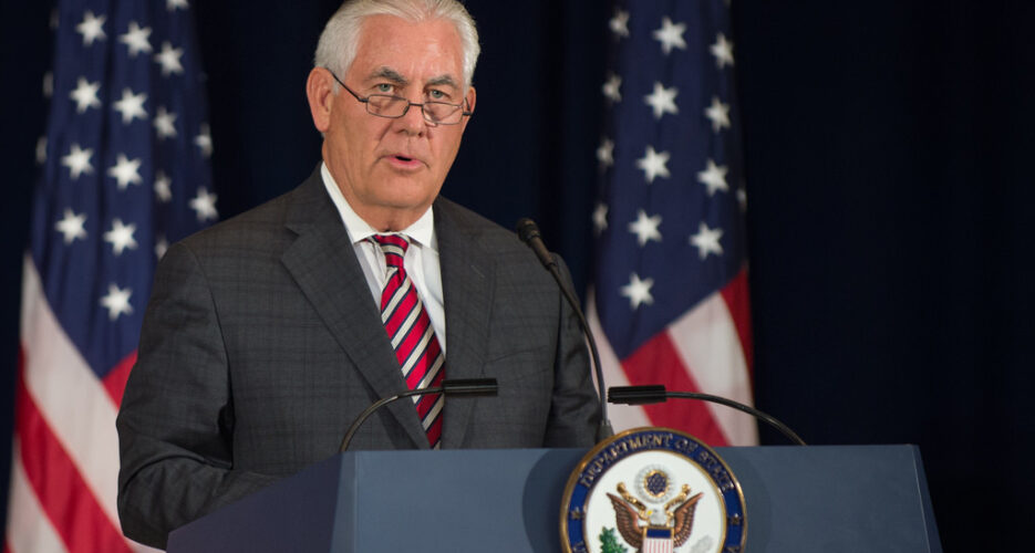 Tillerson: Kim Jong Un’s change in posture was dramatic