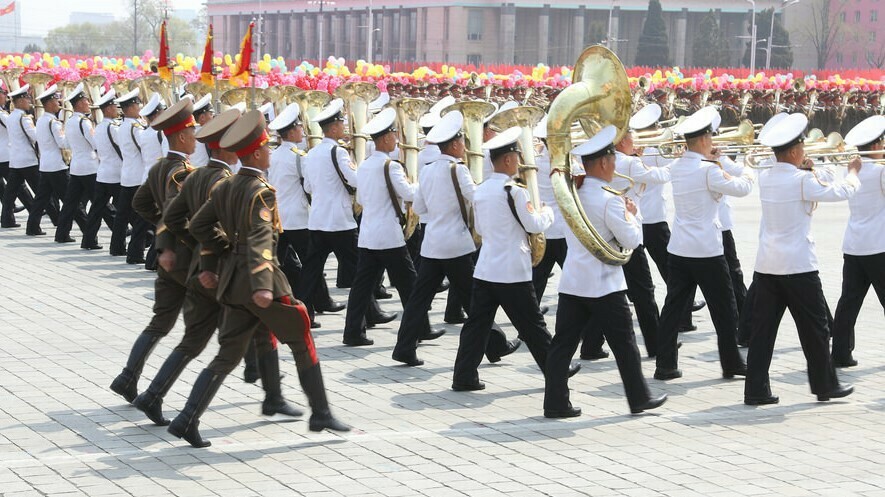 What North Korea’s army flags can teach us about its recent history