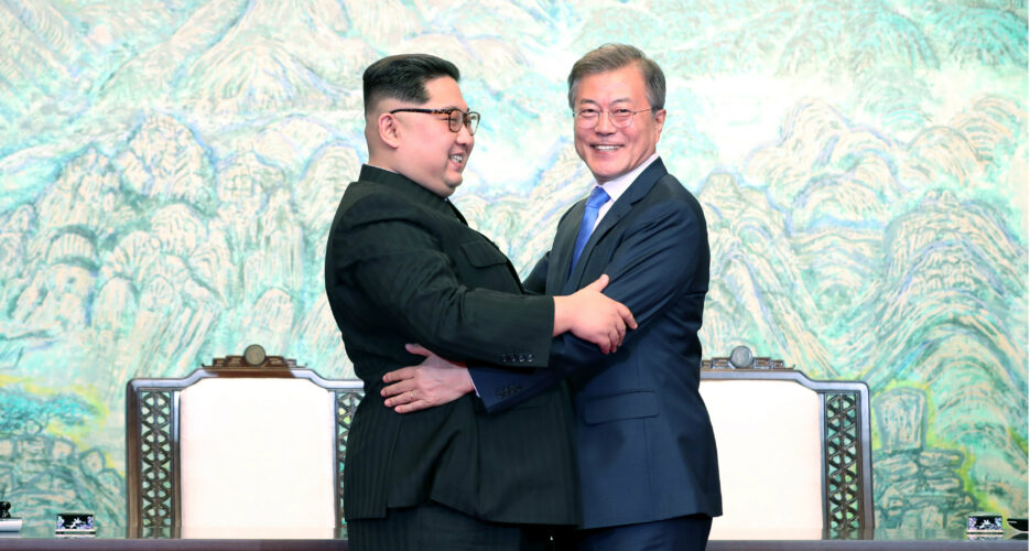 Three years after meeting Kim Jong Un, South Korean president calls for talks