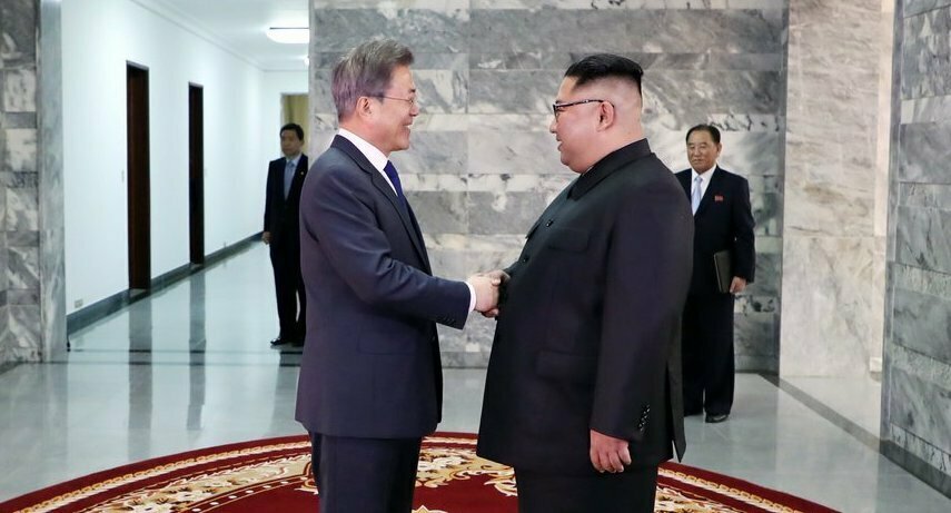 Moon Jae-in and Kim Jong Un hold surprise second summit at Panmunjom