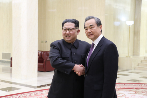 Kim Jong Un meets Chinese FM, reiterates goal of denuclearization