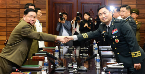 Two Koreas agree to fully restore east, west coast military communication lines