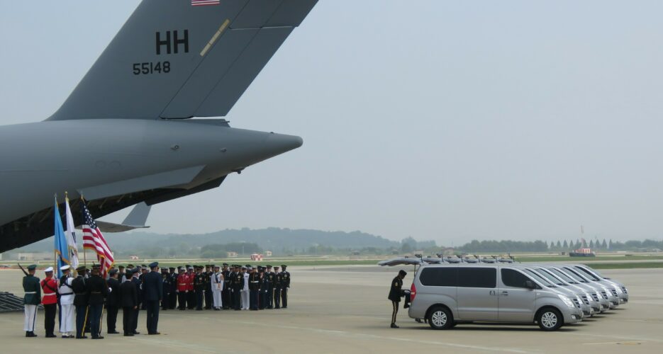 North Korea returns 55 sets of MIA/POW remains to United Nations Command