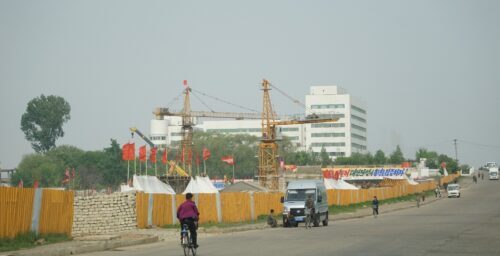 Despite sanctions, multiple new construction projects emerging in Pyongyang