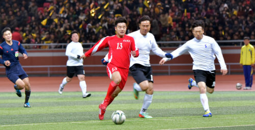 65-member DPRK group plans to visit S. Korea for “unification soccer” matches