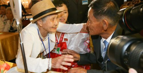 Divided families reunited in emotional event at North Korea’s Mount Kumgang