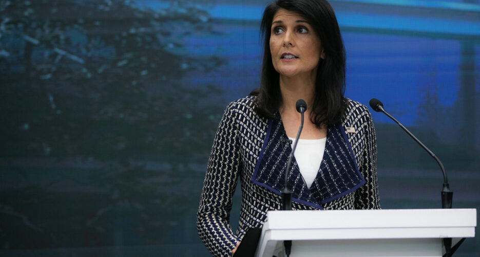 Nikki Haley resigns from UN Ambassador role