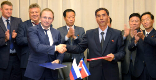 North Korea, Russia discuss logging industry cooperation in forestry meeting