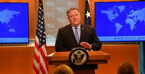 Peace, inter-Korean co-op must move in tandem with denuclearization: Pompeo