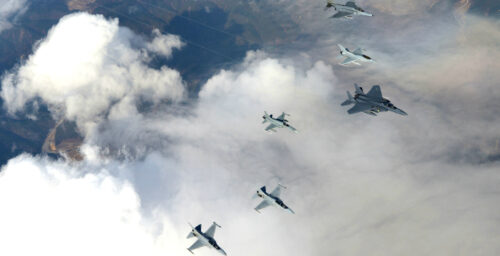 South Korean Air Force begins independent combat exercises