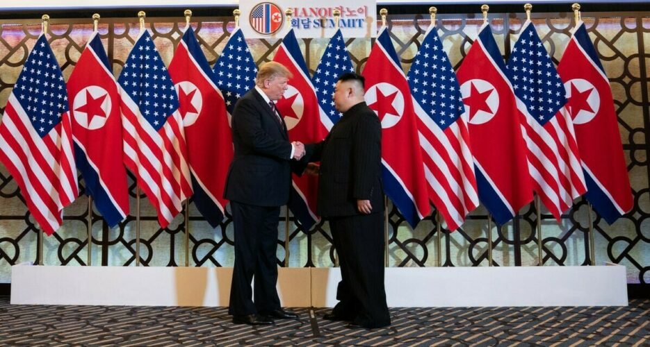 Kim Jong Un, Donald Trump meet for high-stakes second summit in Hanoi