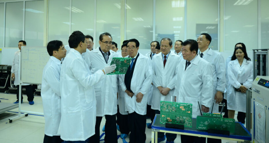 Top North Korean officials toured Vietnamese military-run telecom company: VNA