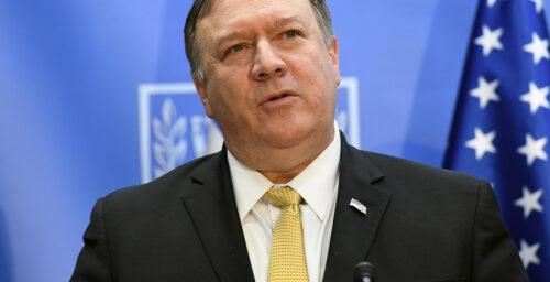 Pompeo says negotiations with North Korea “one step forward, one step back”