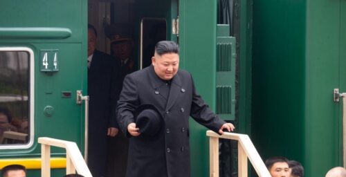 Kim Jong Un crosses DPRK-Russia border, says visit “only the first step”