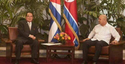 North Korean delegation holds first day of talks in “working visit” to Havana