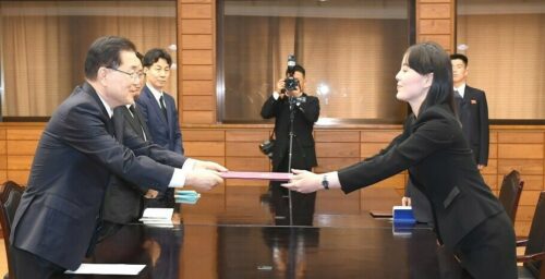 North Korea delivers letter, flowers to South following former first lady’s death