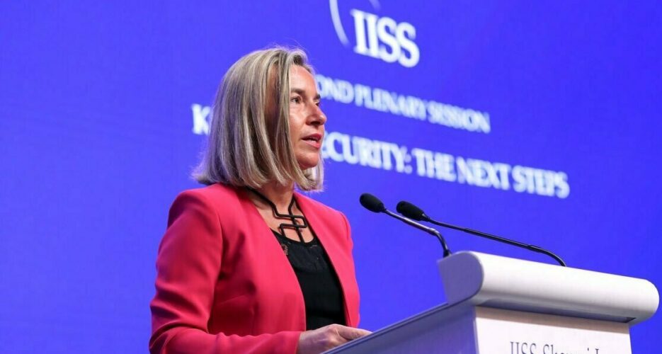 Mogherini at Shangri-la: a changing EU policy towards North Korea?