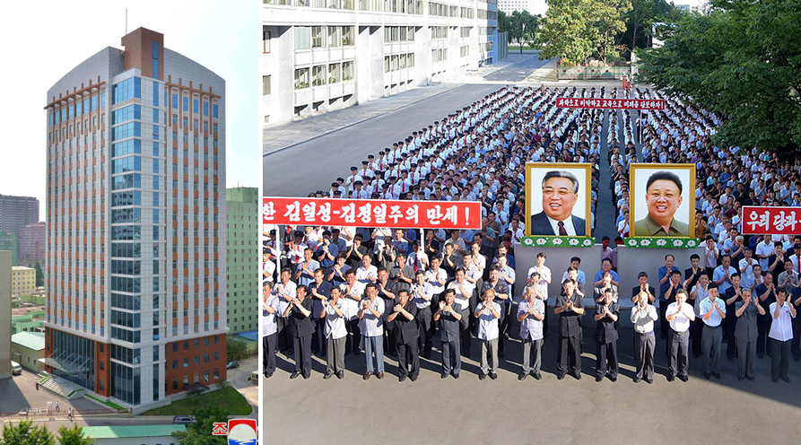 Top North Korean university opens new high-tech wing for consumer goods research