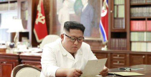 Kim Jong Un received “excellent” letter from the U.S. President, state media says