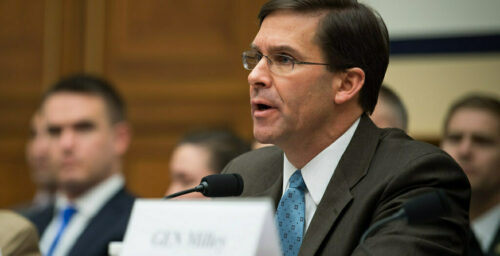 U.S. Senate confirms Mark Esper as new defense secretary