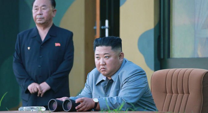 North Korea tested new “guided weapon” in warning to South, state media says