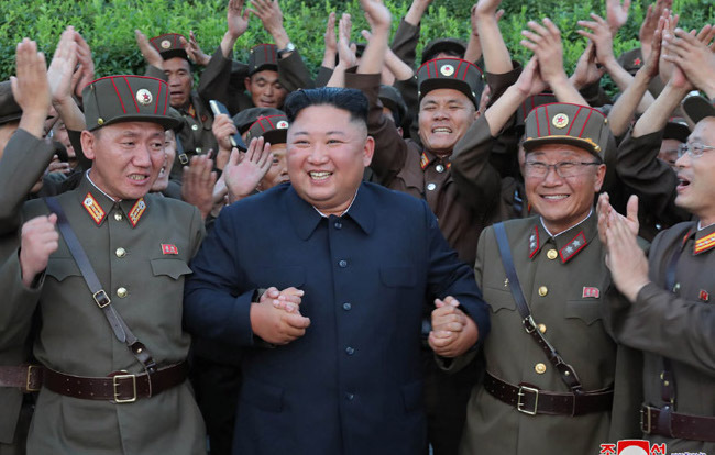 Kim Jong Un promotes 103 scientists for achievements in “national defense”: KCNA