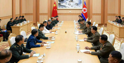 China, North Korea hold high-level military talks in Pyongyang