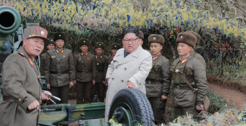 Kim Jong Un visits frontline units, orders military to step-up “war-like” drills