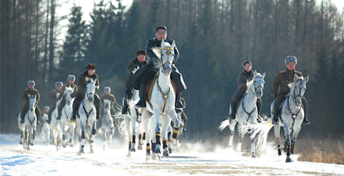 Kim Jong Un returns to North Korea’s “revolutionary” Mount Paektu on horseback