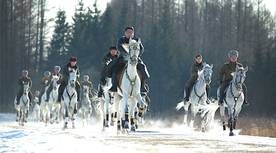 Kim Jong Un returns to North Korea’s “revolutionary” Mount Paektu on horseback