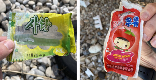 On a remote South Korean island, North Korean trash washes ashore