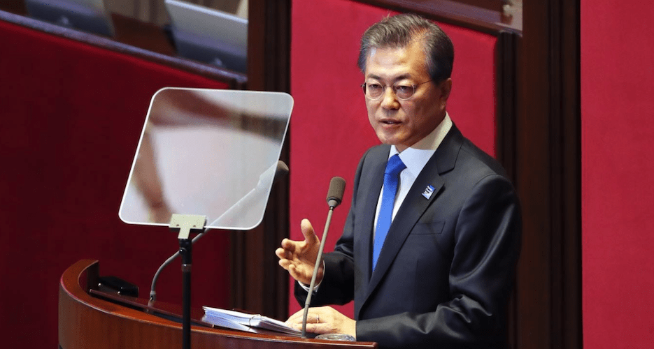 Institutionalize inter-Korean agreements, South Korean President urges lawmakers