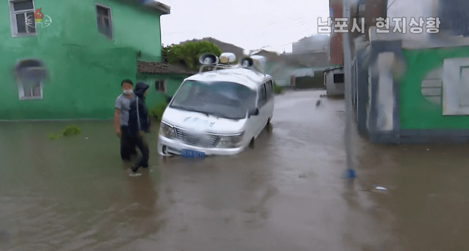 North Korea reports real-time typhoon damage in rare overnight broadcasts