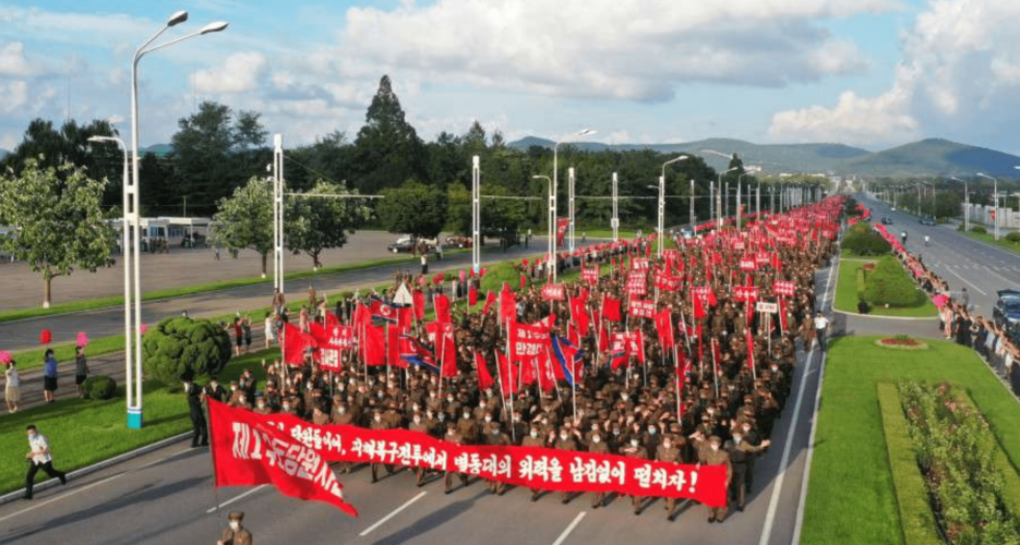 Thousands from Pyongyang arrive in Hamgyong to help towns recover from typhoon