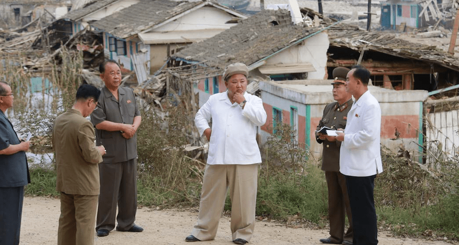 Over 1,000 dwellings destroyed due to typhoon in North Korea, Kim Jong Un learns