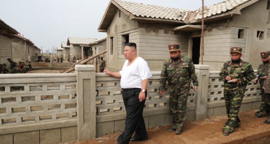 Kim Jong Un satisfied with housing construction efforts for flood victims: KCNA