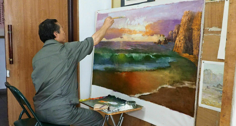 South Koreans fined for illegally purchasing North Korean art in Pyongyang