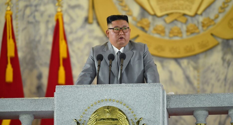 Kim Jong Un sheds tears and speaks of North Korea’s hardships at holiday speech