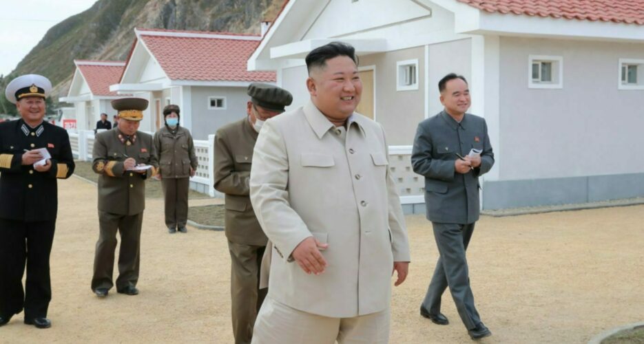 Kim Jong Un inspects more reconstruction sites as elites labor over typhoons