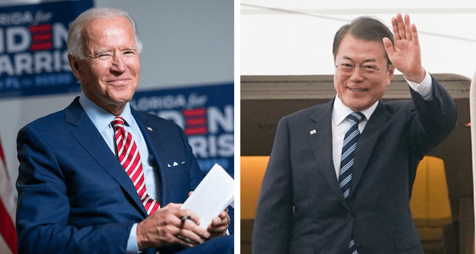 US and South Korean president to discuss North Korea in Washington next month