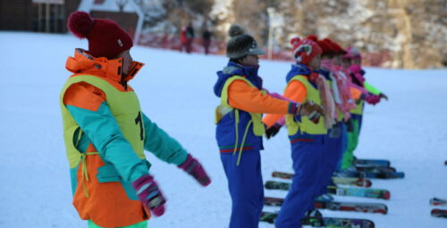 Snowflakes, slopes and skates: Photos show life during North Korea’s icy winters