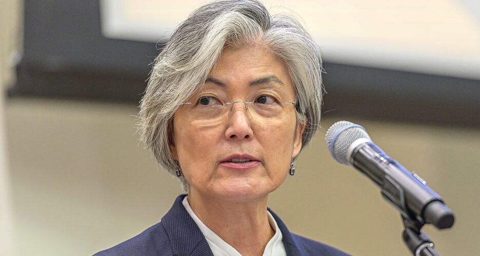 South Korea to replace Kang Kyung-wha, the nation’s first woman foreign minister