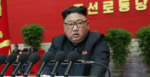 Kim Jong Un eyes South Korea and other countries on third day of Party Congress