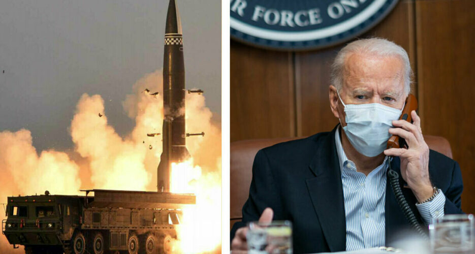 North Korea accuses US of ‘gangster-like logic’ after Biden rebuked its missiles