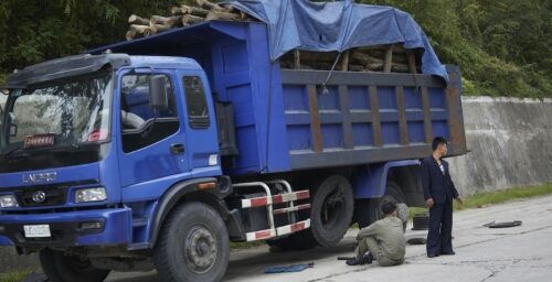 Sanctions may be pushing North Korea to cut down trees for construction