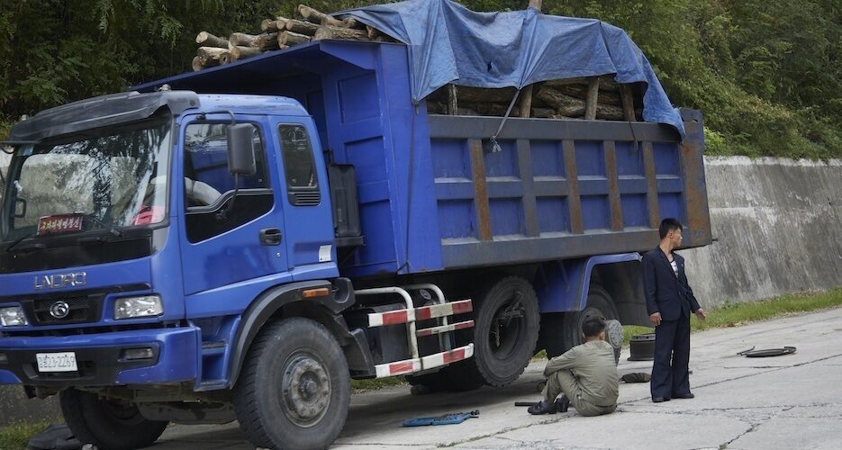 Sanctions may be pushing North Korea to cut down trees for construction