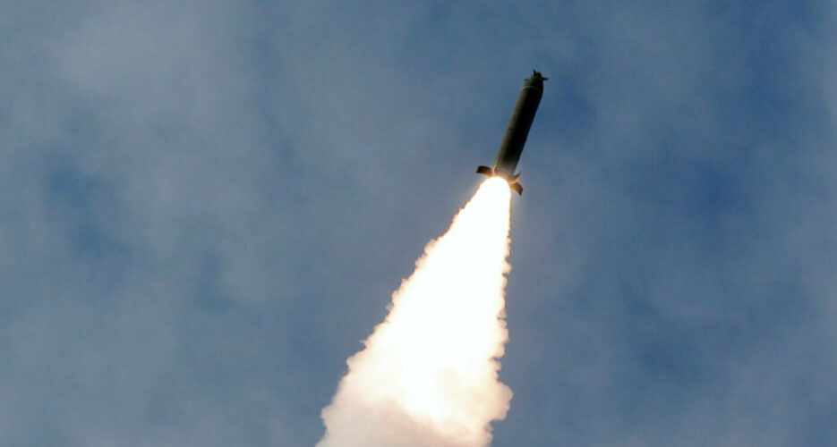 North Korea test-fires first ballistic missiles since Biden took office